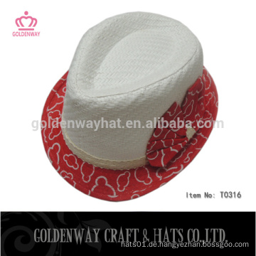 Heißes neues Design bestes Angebot Fedora Hut für Baby Hüte
